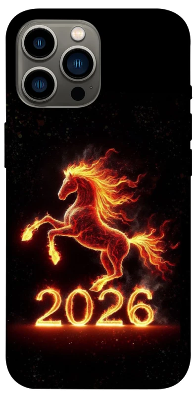 Чехол на Apple iPhone 13 Pro Max (6.7") Red Fire Horse ver.1 фото 1 из 1