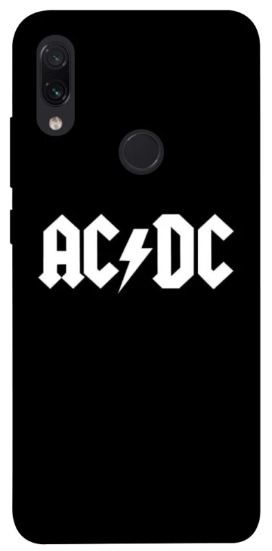 Чохол на Xiaomi Redmi Note 7 / Note 7 Pro / Note 7s AC/DC logo фото 1 з 1