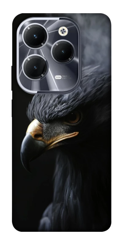 Чехол на Infinix Hot 40 black eagle фото 1 из 1