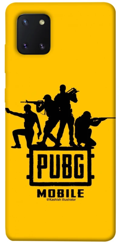 Чехол на Samsung Galaxy Note 10 Lite (A81) Pubg logo ver.2 фото 1 из 1
