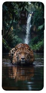 Чохол на Samsung A530 Galaxy A8 (2018) Leopard in water фото 1 з 1