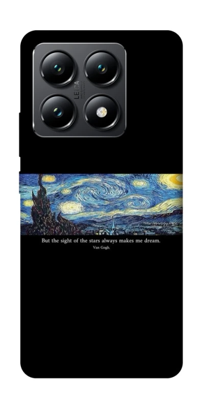 Чохол на Xiaomi 14T Starry night Van Gogh фото 1 з 1