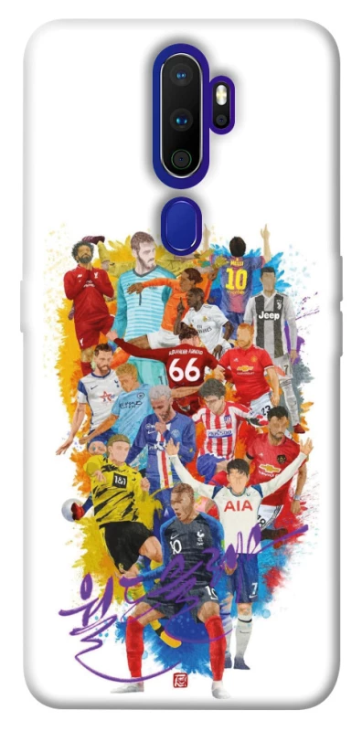 Чехол на Oppo A5 (2020) / Oppo A9 (2020) Football Abstract v2 фото 1 из 1
