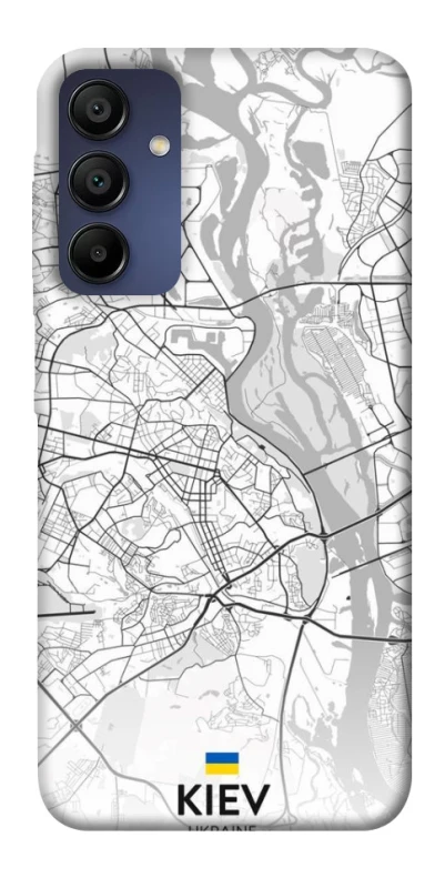 Чохол на Samsung Galaxy A15 4G/5G Kiev white map фото 1 з 1