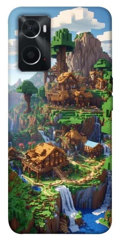 Чохол на Oppo A76 4G Minecraft universe фото 1 з 1