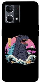 Чохол на Oppo Reno 7 4G Годзила фото 1 з 1