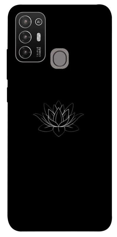 Чохол на ZTE Blade A52 Black Lotus фото 1 з 1