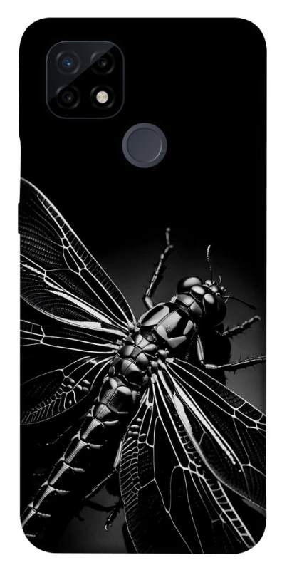 Чехол на Realme C21 Black dragonfly фото 1 из 1