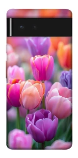 Чехол на Google Pixel 6 Поле тюльпанов фото 1 из 1