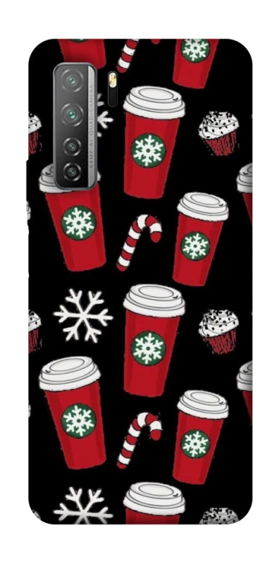 Чохол на Huawei Nova 7 SE Новорічний v40 фото 1 з 1