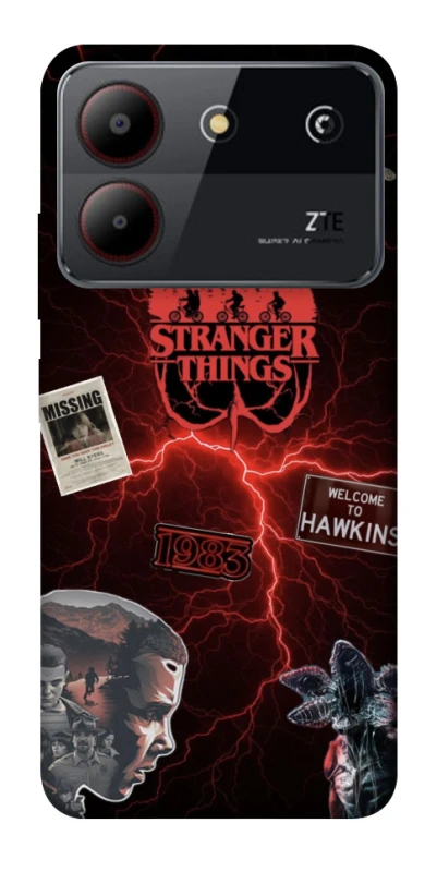 Чехол на ZTE Blade A54 4G Stranger Things ver.20 фото 1 из 1