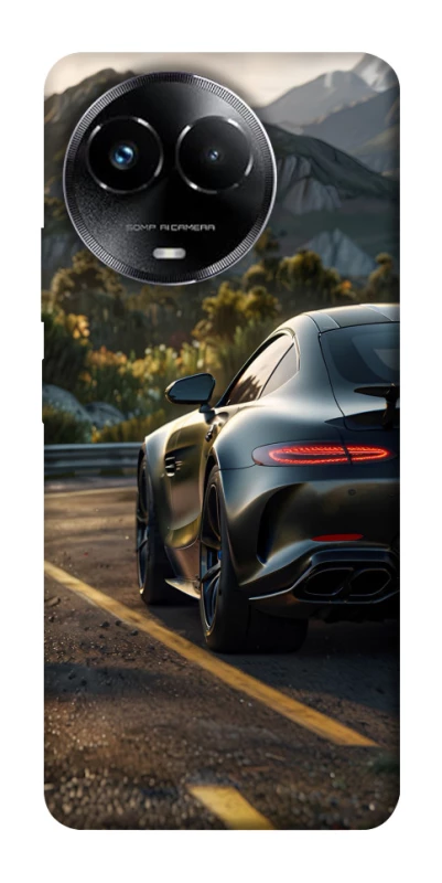 Чехол на Realme C67 4G Car in the mountains фото 1 из 1