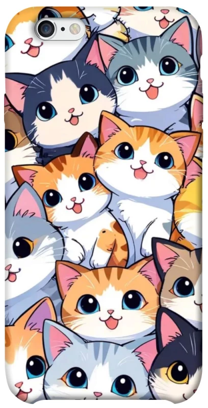 Чехол на Apple iPhone 6/6s (4.7") Cute Cat v2 фото 1 из 1