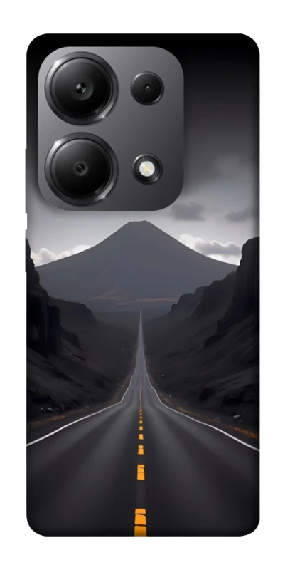 Чехол на Xiaomi Redmi Note 13 Pro 4G Black mountains фото 1 из 1