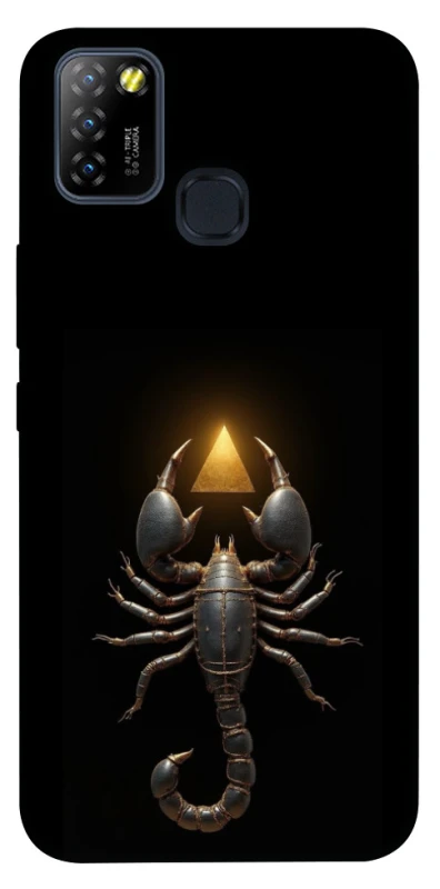 Чохол на Infinix Hot 10 Lite Scorpio with Golden Triangle фото 1 з 1
