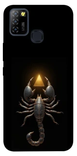 Чехол на Infinix Hot 10 Lite Scorpio with Golden Triangle фото 1 из 1