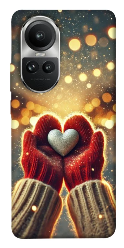 Чохол на Oppo Reno 10 Heart in hand фото 1 з 1