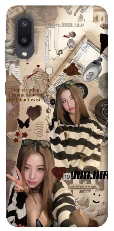 Чехол на Samsung Galaxy A02 Yunjin - LE SSERAFIM фото 1 из 1