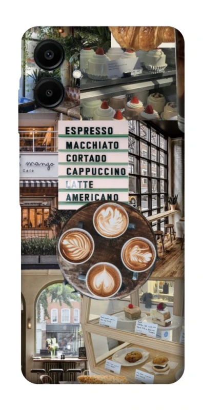 Чохол на Samsung Galaxy A07 Coffee collage ver.5 фото 1 з 1