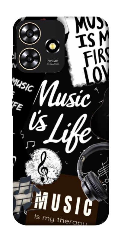 Чохол на ZTE Blade A73 4G Music is Life фото 1 з 1
