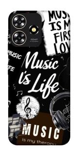 Чохол на ZTE Blade A73 4G Music is Life фото 1 з 1
