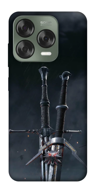 Чохол на ZTE Nubia V70 Design Мечі Ведьмака фото 1 з 1