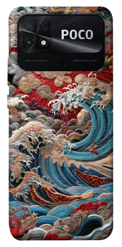Чохол на Xiaomi Poco C40 Japa wave ver.2 фото 1 з 1