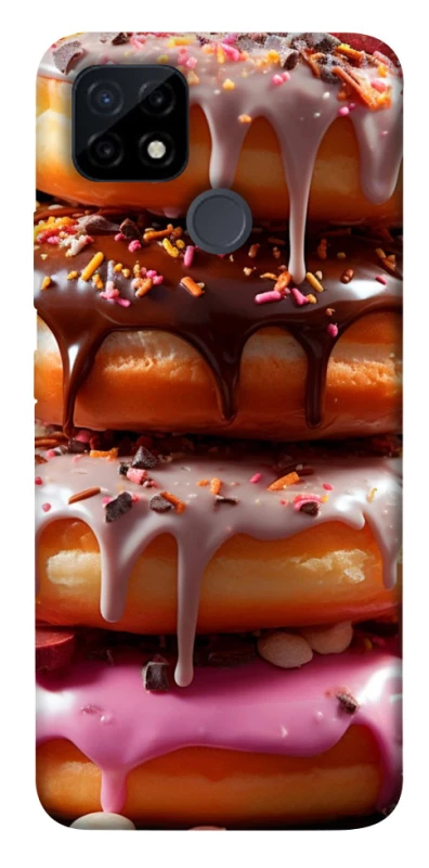 Чохол на Realme C25Y Пончики фото 1 з 1