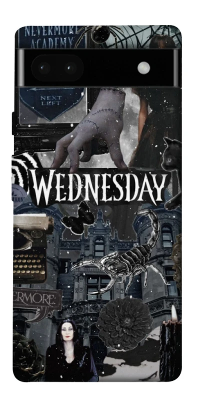 Чохол на Google Pixel 6a Wednesday Collage ver.2 фото 1 з 1