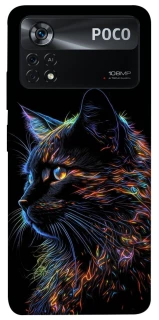 Чохол на Xiaomi Poco X4 Pro 5G Чорний кіт фото 1 з 1
