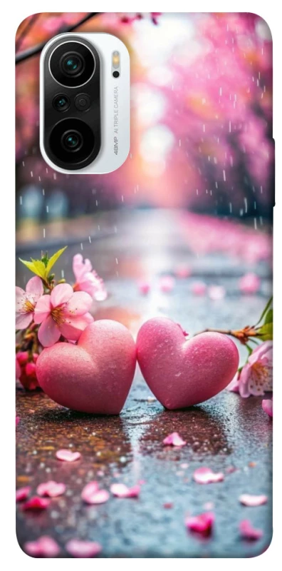 Чохол на Xiaomi Redmi K40 / K40 Pro / K40 Pro+ / Poco F3 Pink heart фото 1 з 1