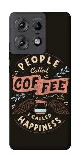 Чехол на Motorola Edge 50 Pro Сoffee happiness фото 1 из 1