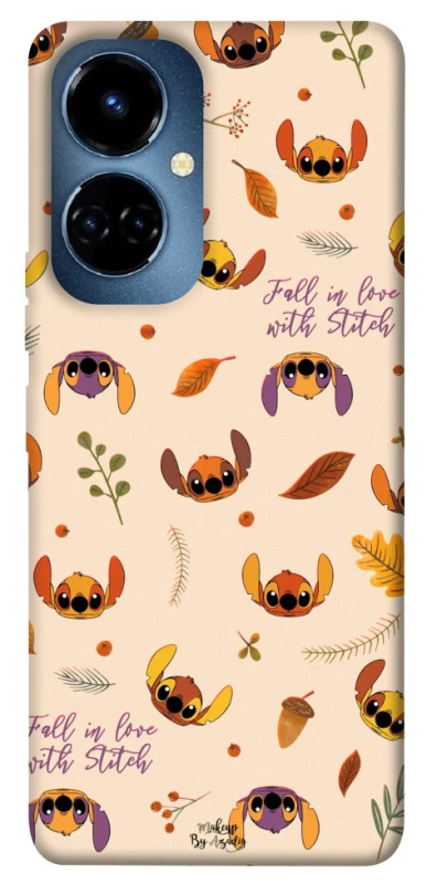 Чохол на TECNO Camon 19 Pro Fall in love with Stitch фото 1 з 1