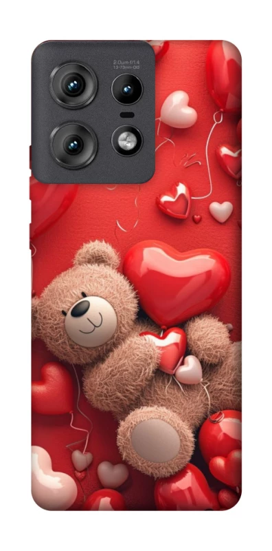 Чохол на Motorola Edge 50 Pro bear in hearts фото 1 з 1