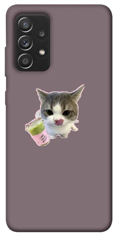 Чохол на Samsung Galaxy A52 4G / A52 5G cat matcha фото 1 з 1