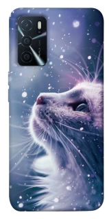 Чехол на Oppo A16s / A16 Snow cat фото 1 из 1