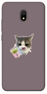 Чехол на Xiaomi Redmi 8a cat matcha фото 1 из 1