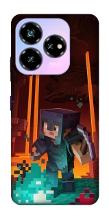 Чехол на ZTE Nubia V60 Desing Minecraft game adventure фото 1 из 1
