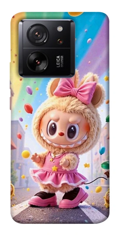 Чохол на Xiaomi 13T Labubu rainbow фото 1 з 1