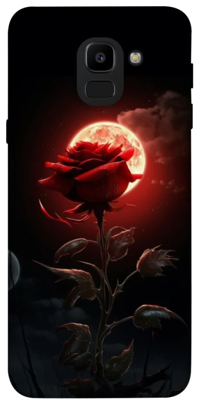 Чехол на Samsung J600F Galaxy J6 (2018) Красная роза фото 1 из 1