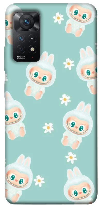 Чохол на Xiaomi Redmi Note 11 Pro 4G/5G Labubu Green фото 1 з 1
