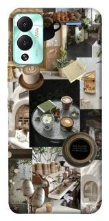 Чехол на Infinix Hot 12 Play Coffee collage ver.4 фото 1 из 1