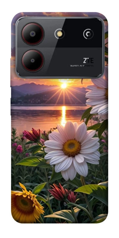 Чохол на ZTE Blade A54 4G Flowers v31 фото 1 з 1