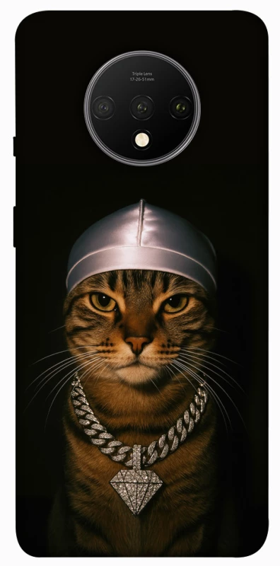 Чехол на OnePlus 7T Cat in Bling фото 1 из 1