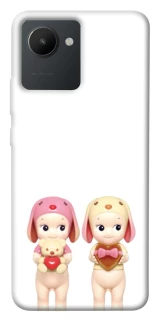 Чехол на Realme C30 Puppy Love Duo фото 1 из 1