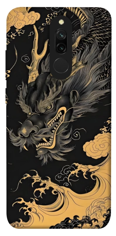 Чохол на Xiaomi Redmi 8 gold dragon фото 1 з 1