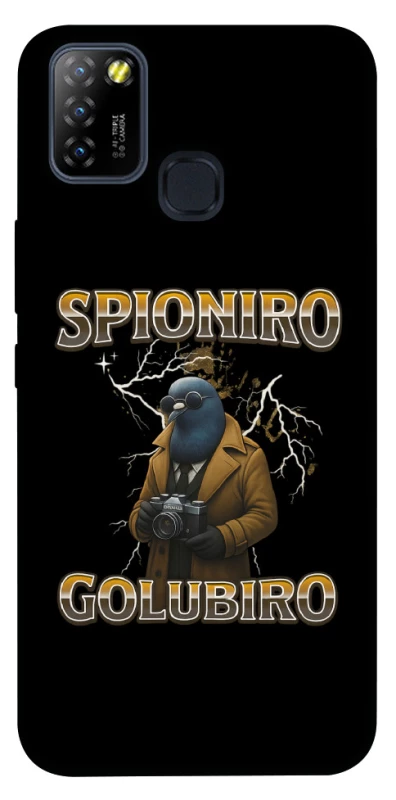 Чохол на Infinix Hot 10 Lite Spioniro Golubiro фото 1 з 1