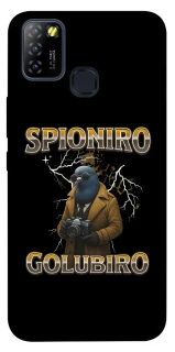 Чохол на Infinix Hot 10 Lite Spioniro Golubiro фото 1 з 1