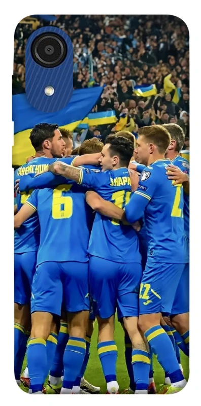 Чехол на Samsung Galaxy A03 Core Сборная Украины v3 фото 1 из 1