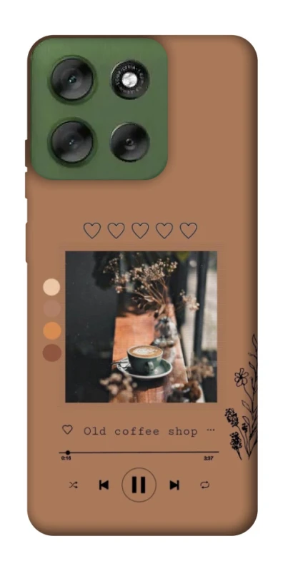 Чохол на Motorola Moto G56 5G Coffee player фото 1 з 1